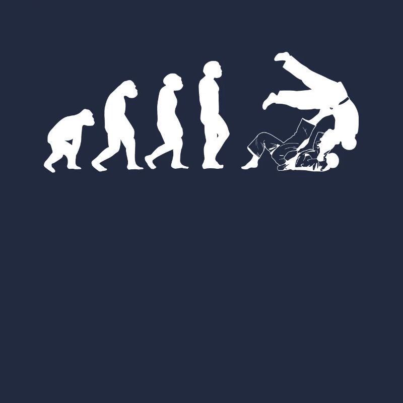 Judo Evolution cooles Judoka Retro Geschenk