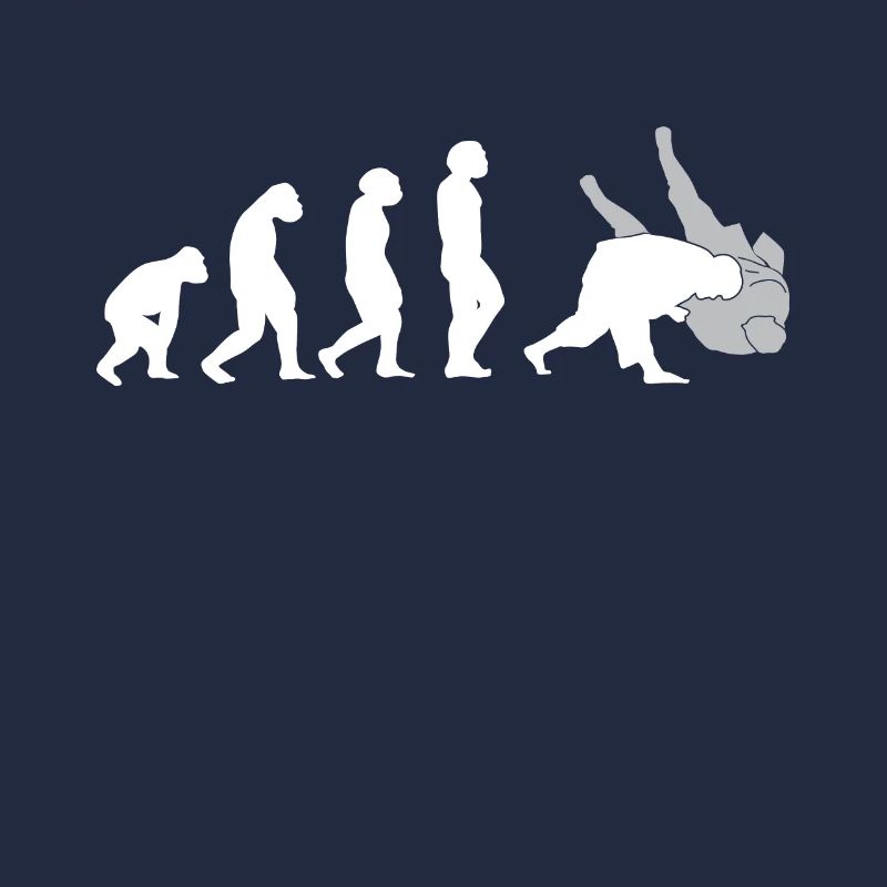 Judo Evolution cool judoka retro gift