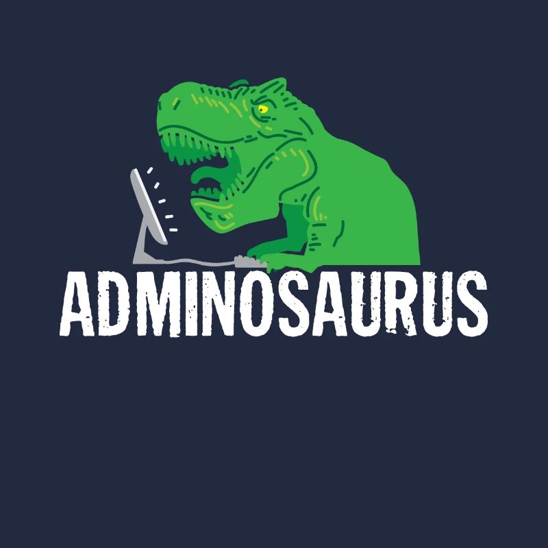 Adminosaurus - lustiges Administrator IT Informati