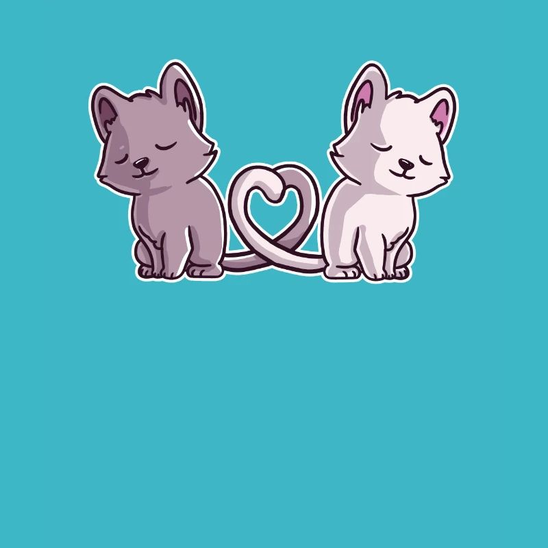 L’amour du chat – Deux cœurs, une queue