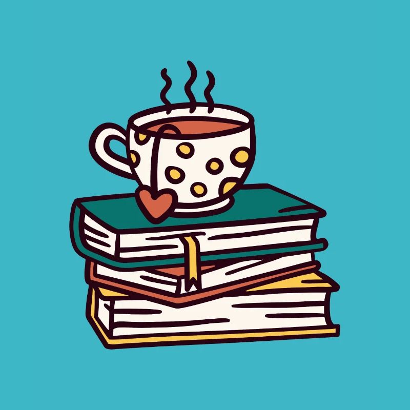 Buch Tasse Tee Kaffee Bücher Lesen Geschenk