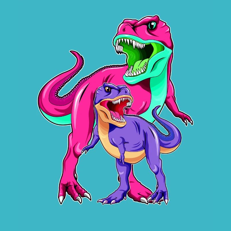 Mutter und Sohn Dino - Muttertag