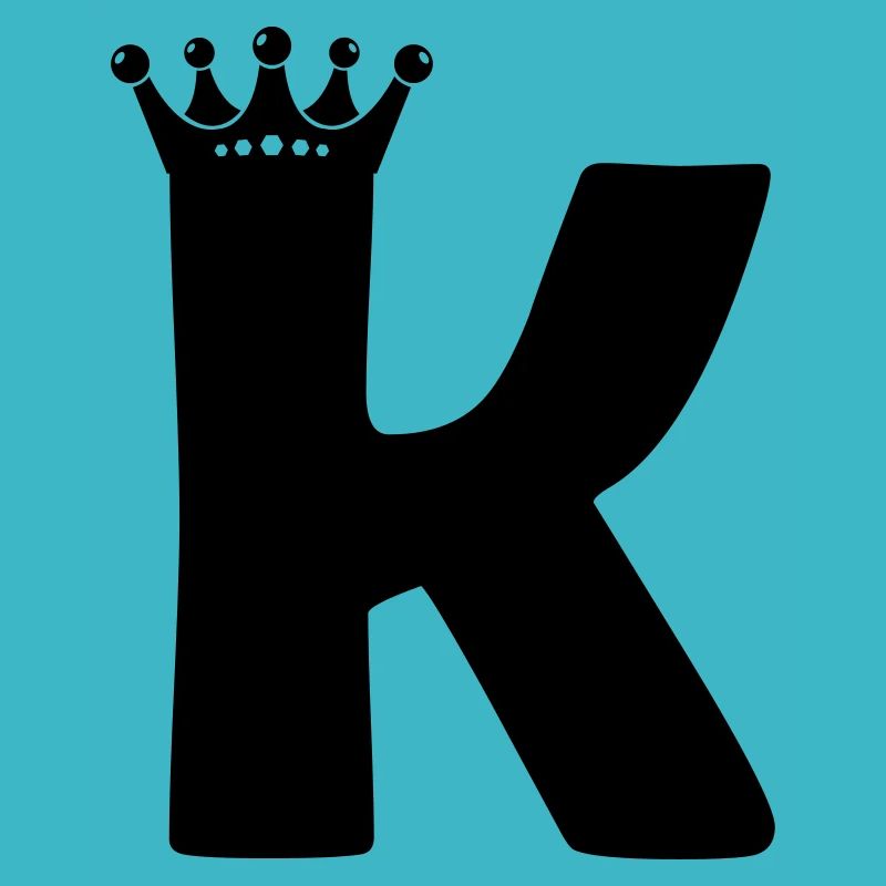 buchstabe K krone