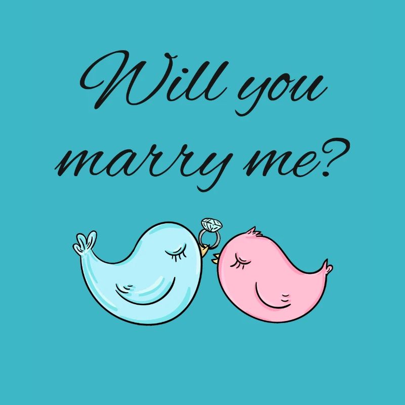 Wedding proposal