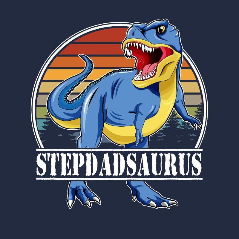 Dinosaurier-Familie - Stepdadsaurus