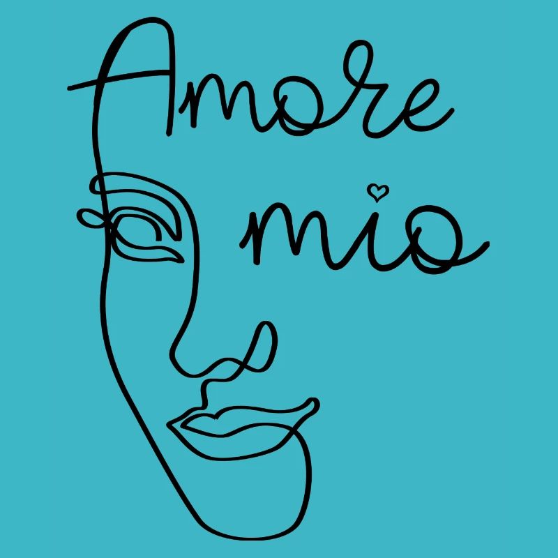 AMORE MIO LINE ART face gift idea