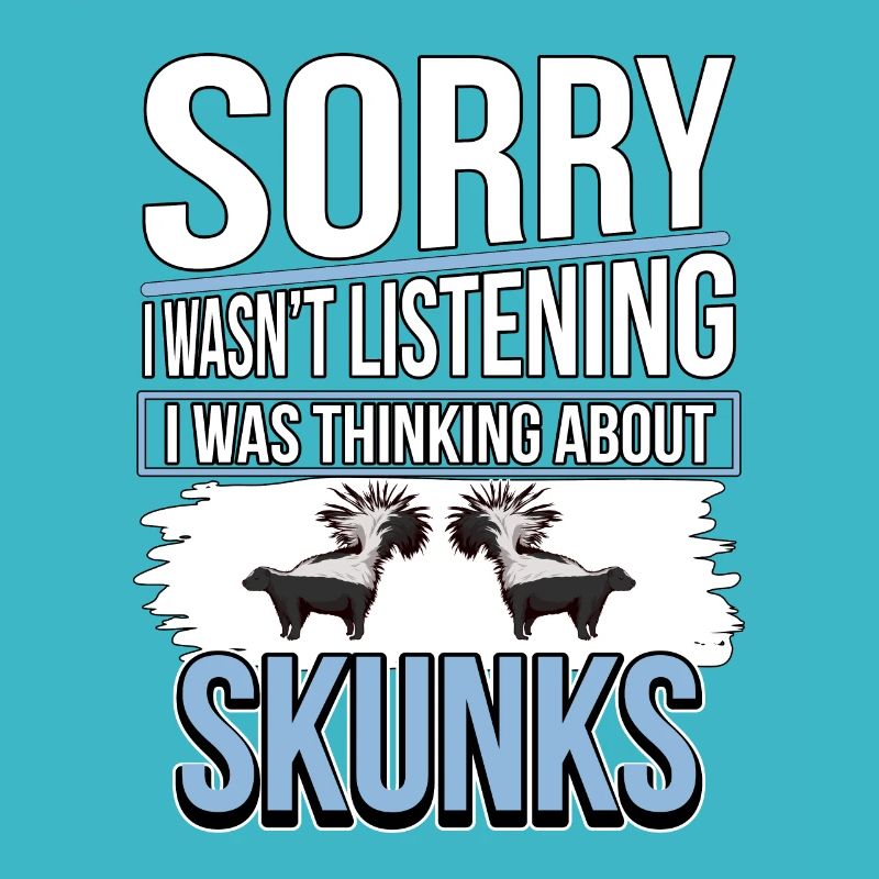 Putois I Ce que thinking About Skunks