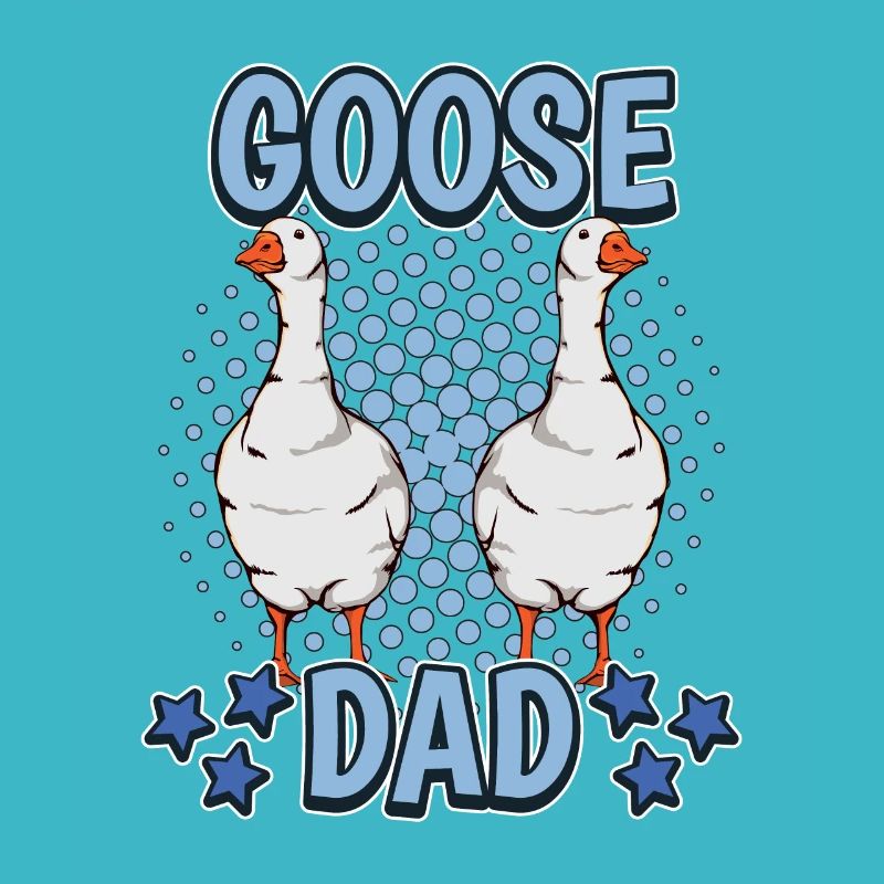 Gänse Goose Dad