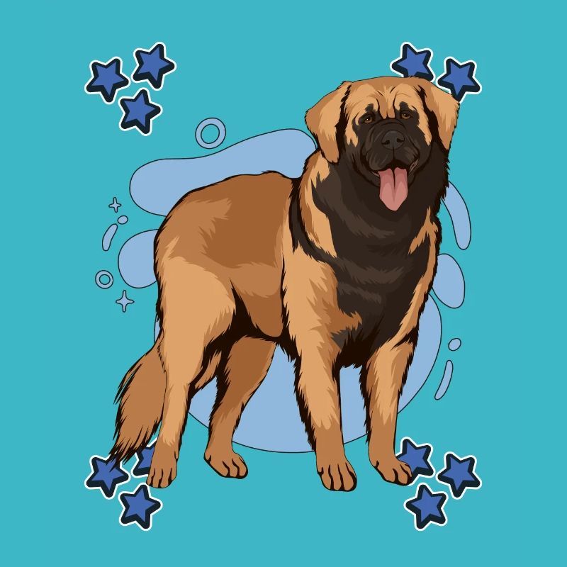 Leonberger Blue Design