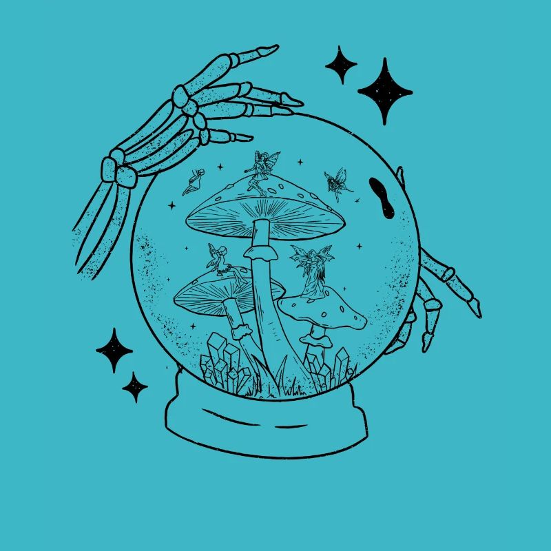 Fairycore Aesthetic Fairy Crystal Ball Fortune Teller