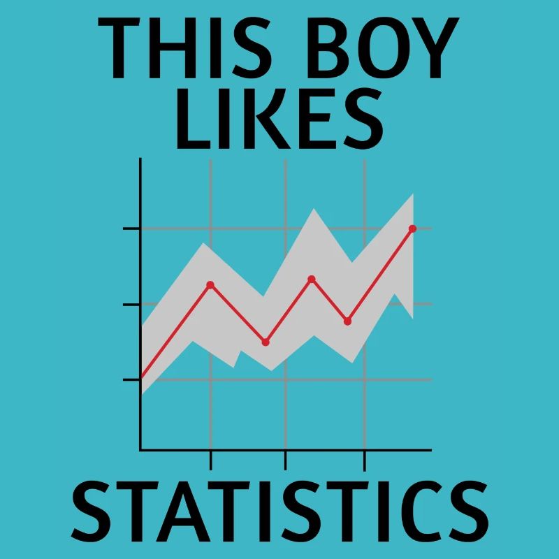 Junge mag Statistik Data Analyst Science