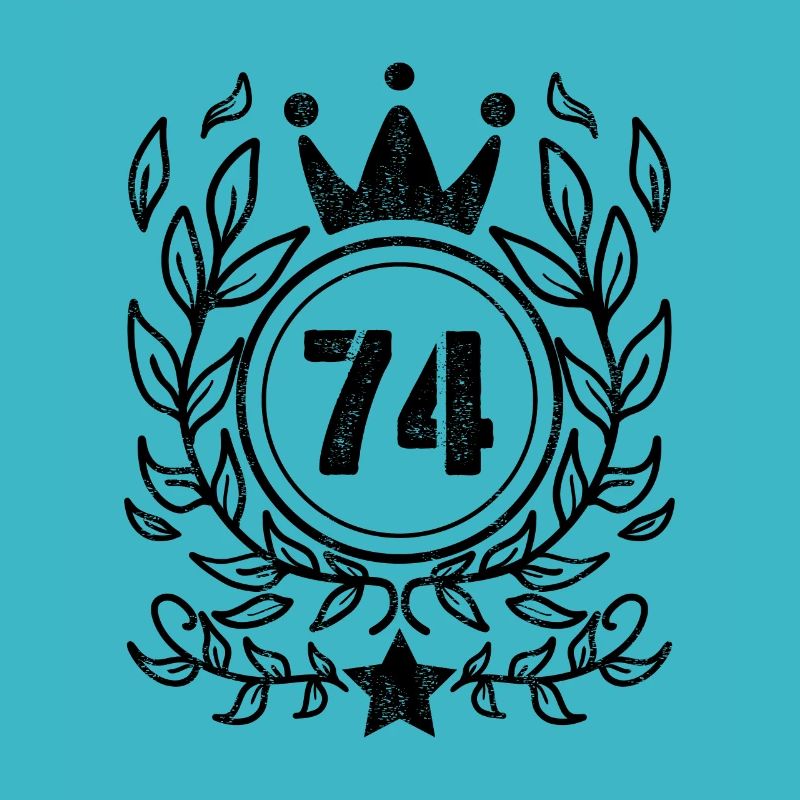 74. Geburtstag - 74 Jahre Geschenk