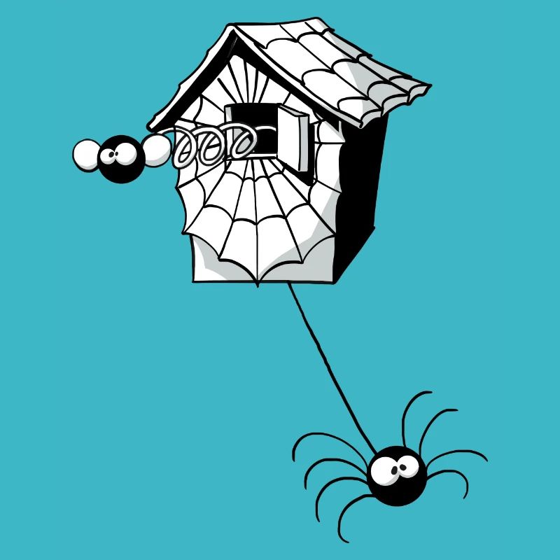 Beth the spider makes cuckoo