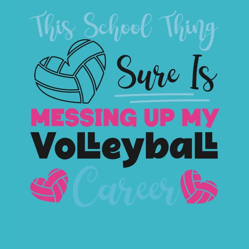 Équipe de volley-ball cette école