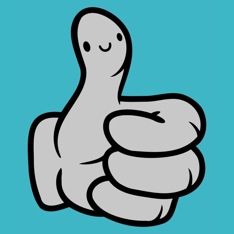 Face Comic Hand Thumb