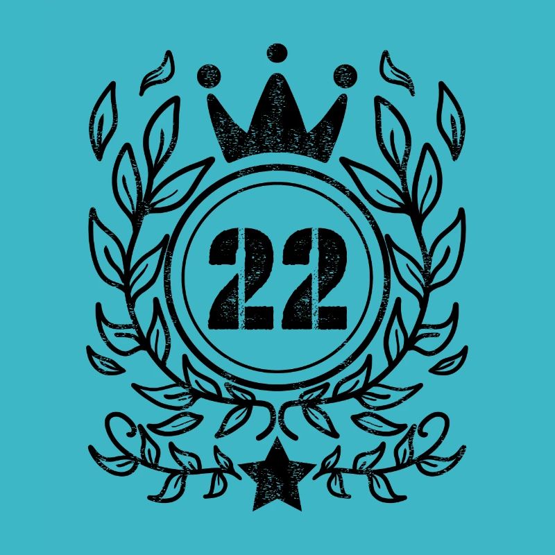 Couronne de 22 ans - 22 ans