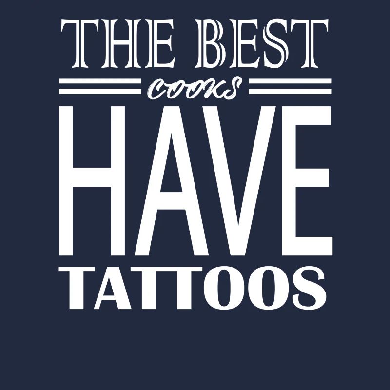 Best Chefs Have Tatoos Master Chef's Hut Kitchen