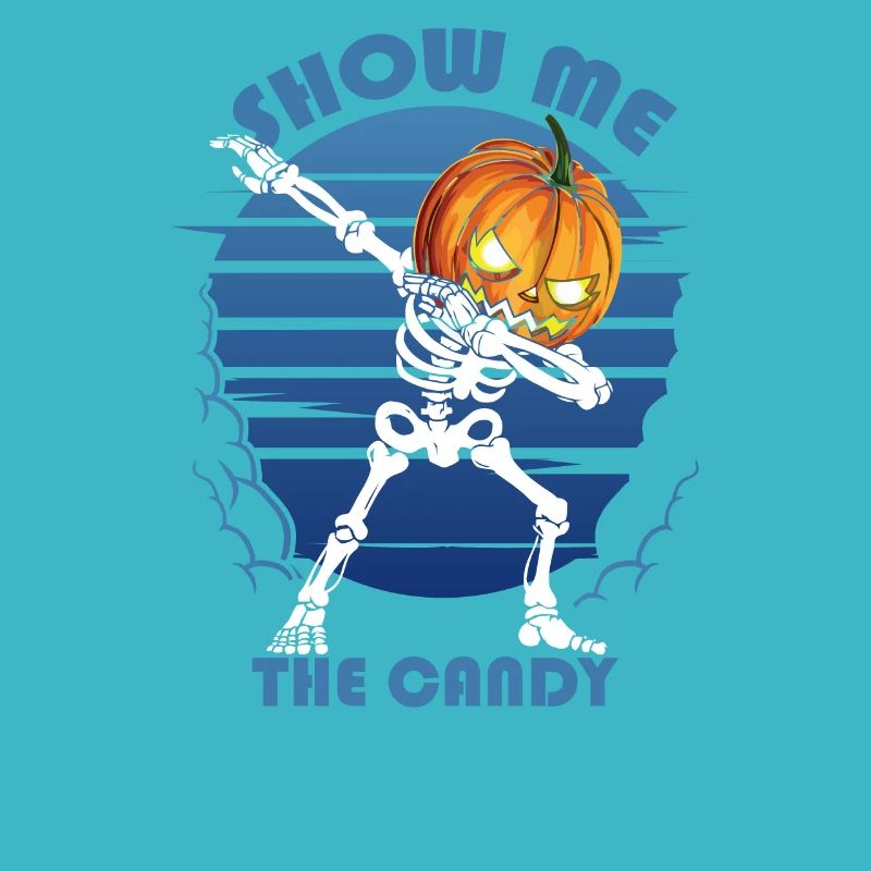 Zeigen Sie Mir Den Candy Pumpkin Skeleton Dance