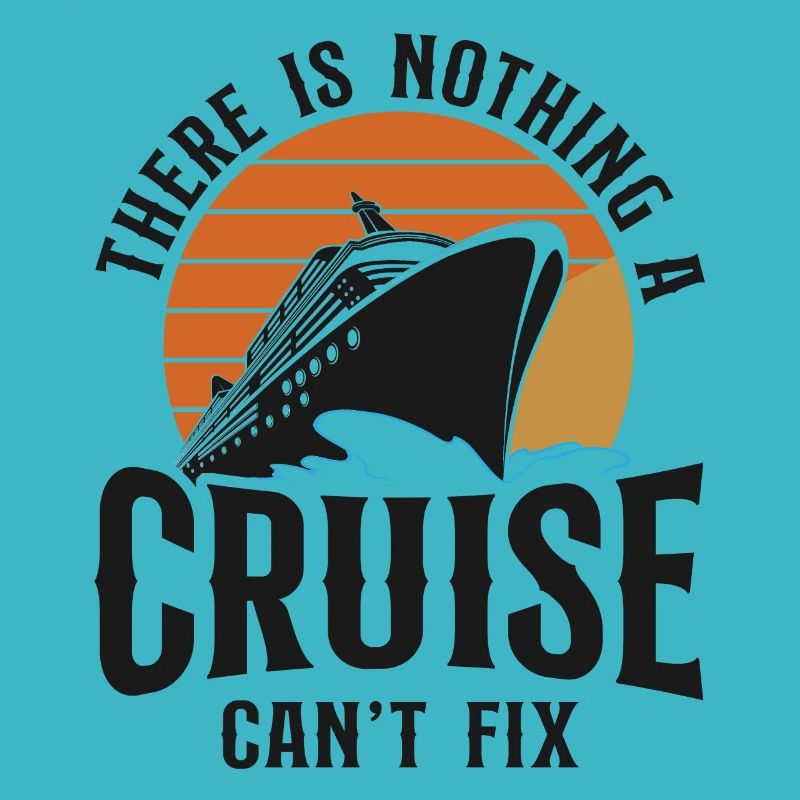 Cruise Ship Vacation Retro There