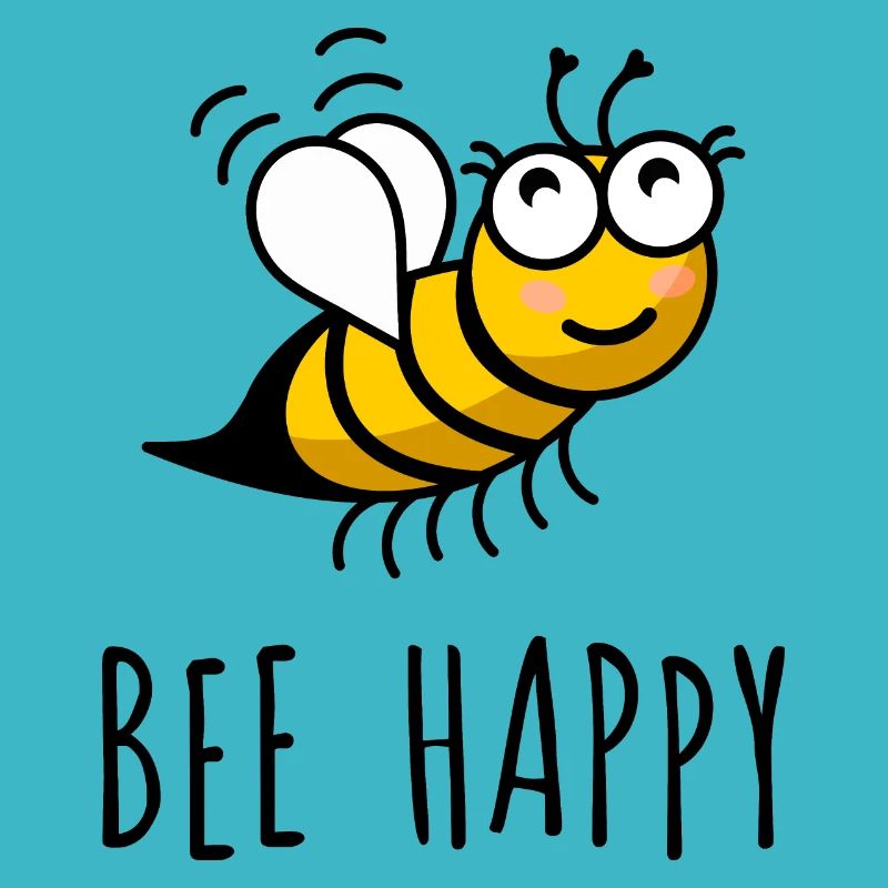 abeille heureuse