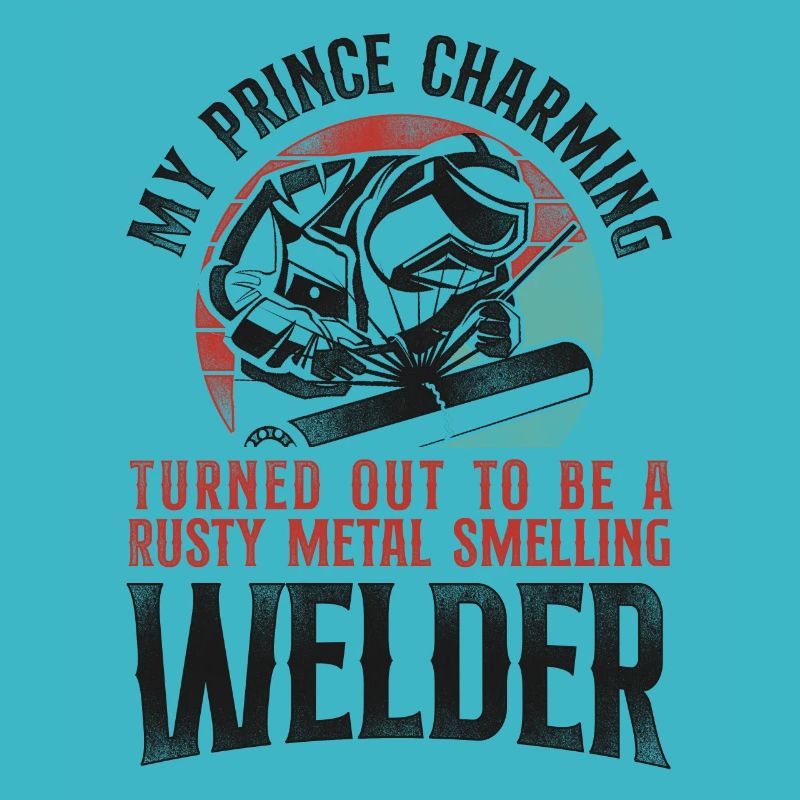 Welder Welding Girlfriend Vintage