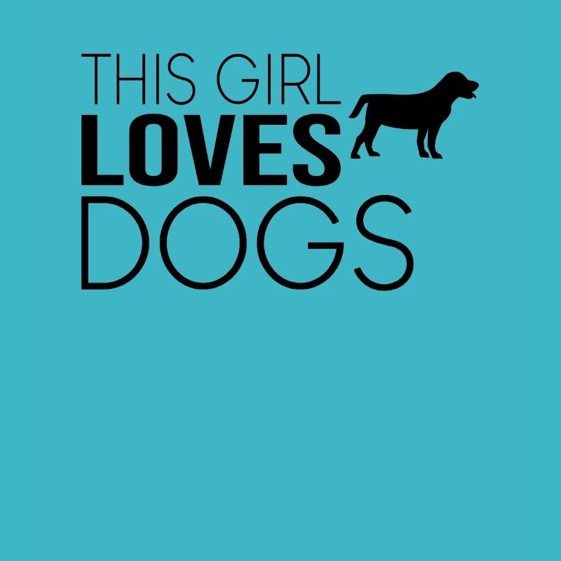 Mädchen Hund Spruch