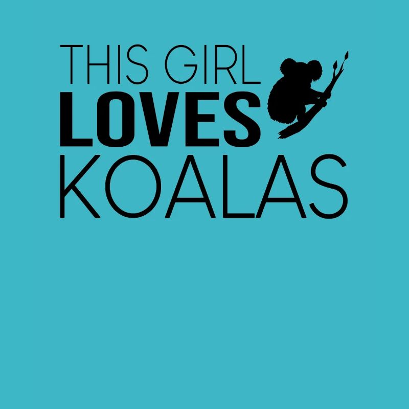 Fille Koala Disant