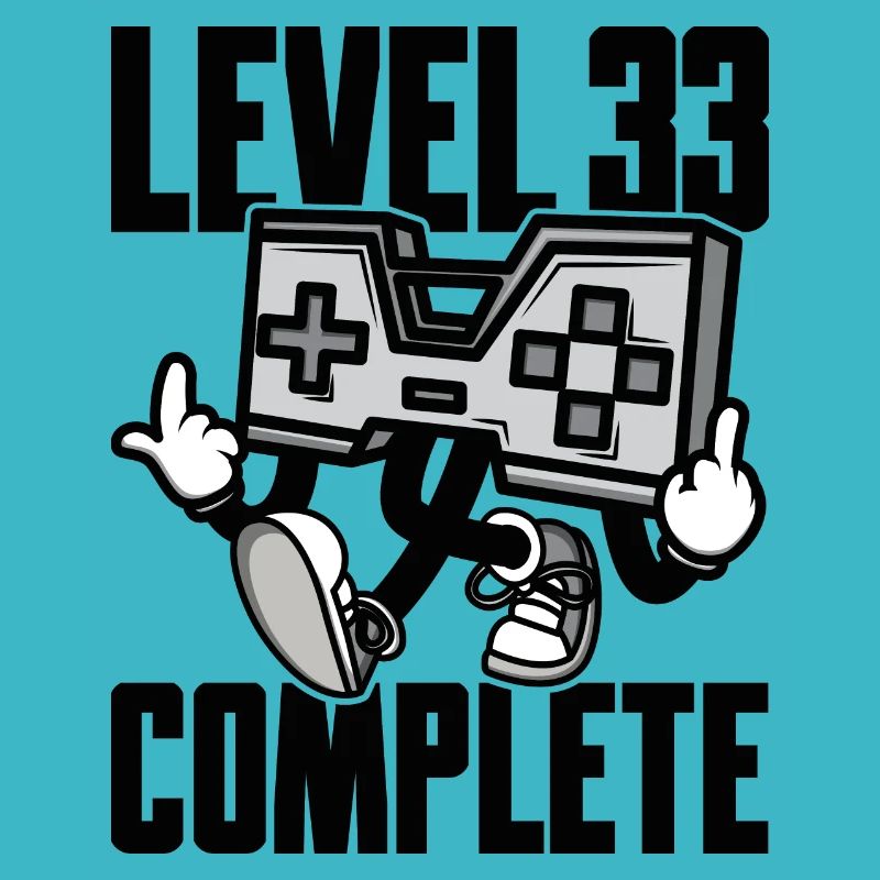 Level 33 Complete Birthday Gift 33 Years