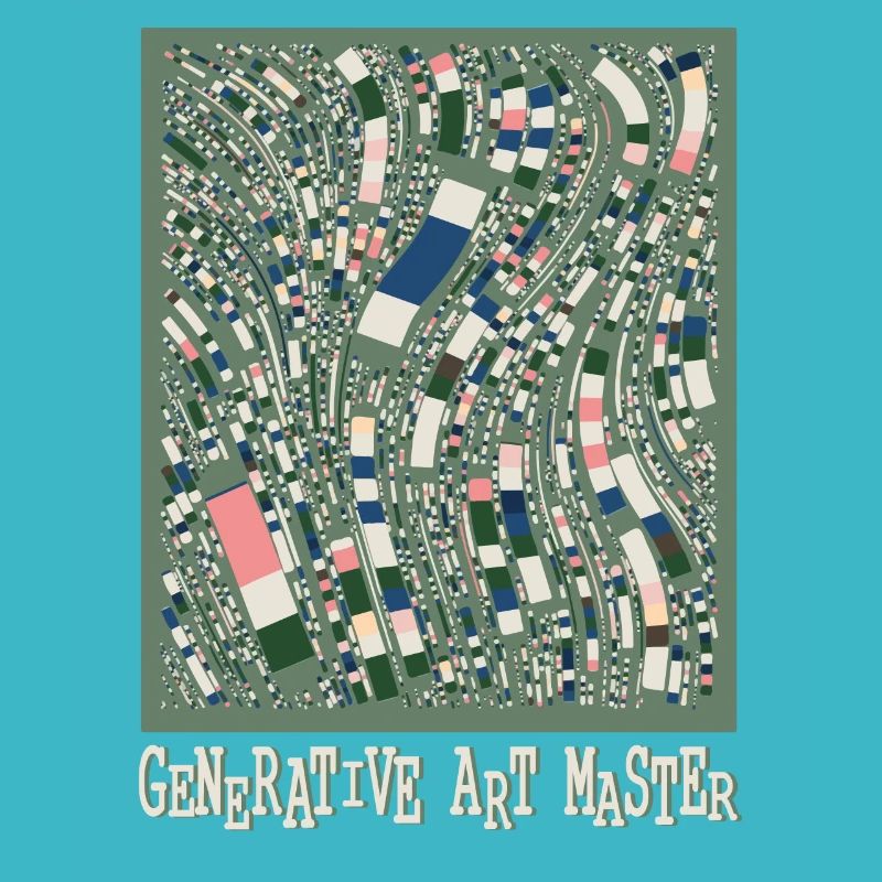 Code d’image de programmation de maître d’art génératif