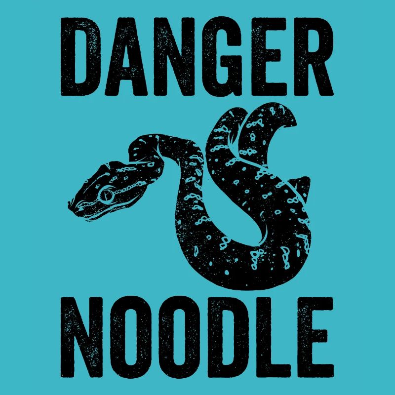 Drôle de nouille de danger serpent