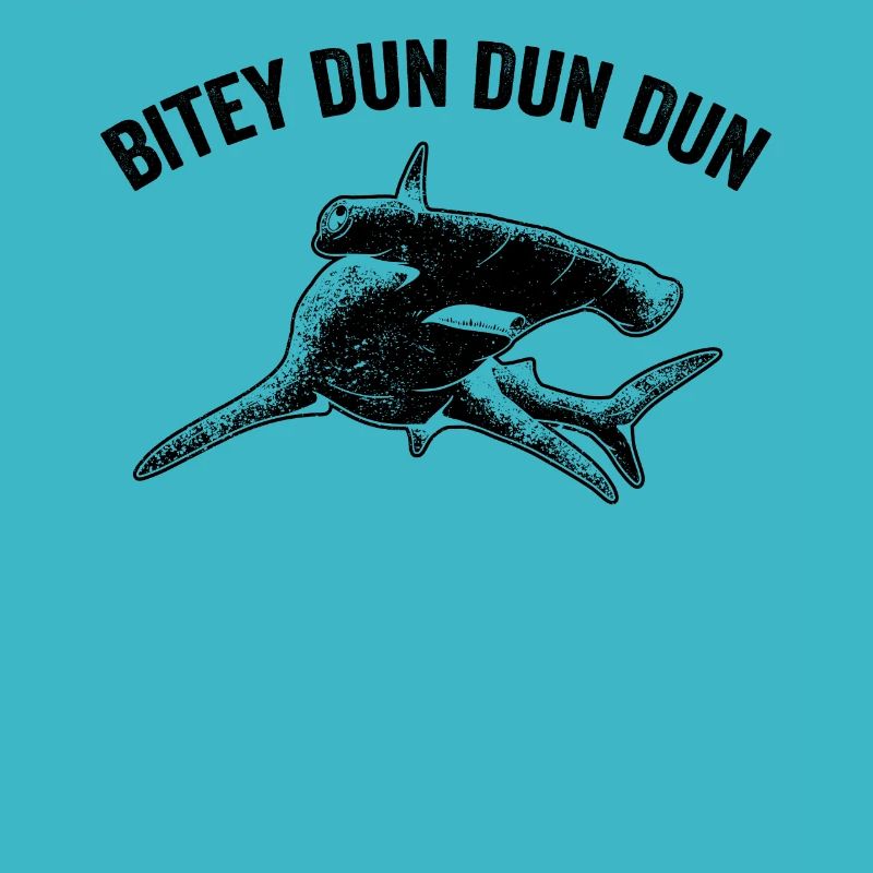 Drôle de requin-marteau Bitey Dun Dun Dun