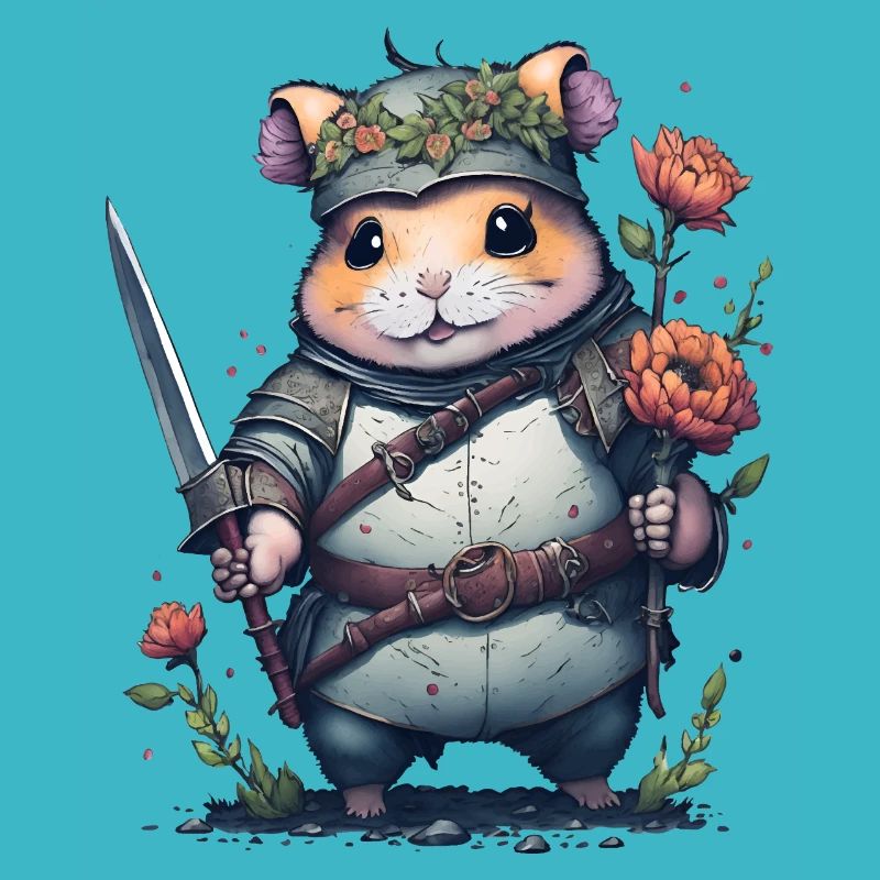 Hamster-Samurai: Ninja Hamster-Held