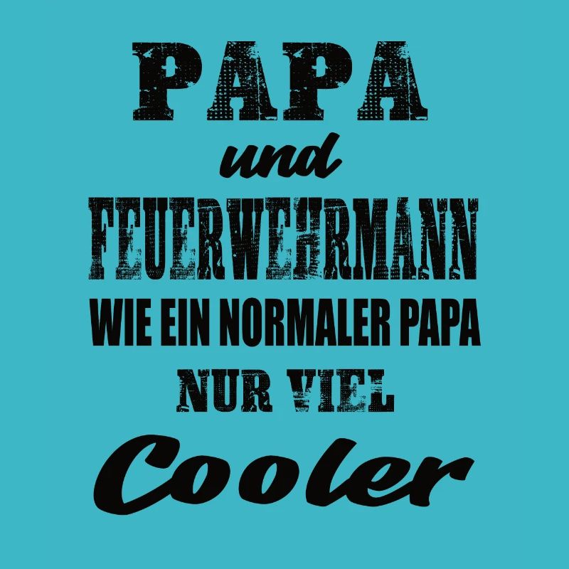 Papa und Feuerwehrmann
