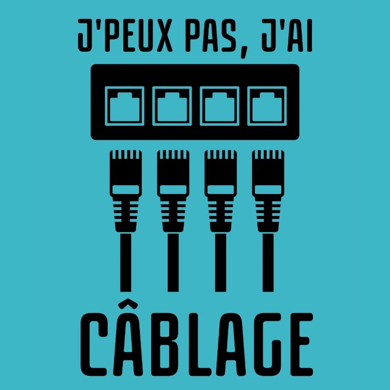 Câblage réseau informatique