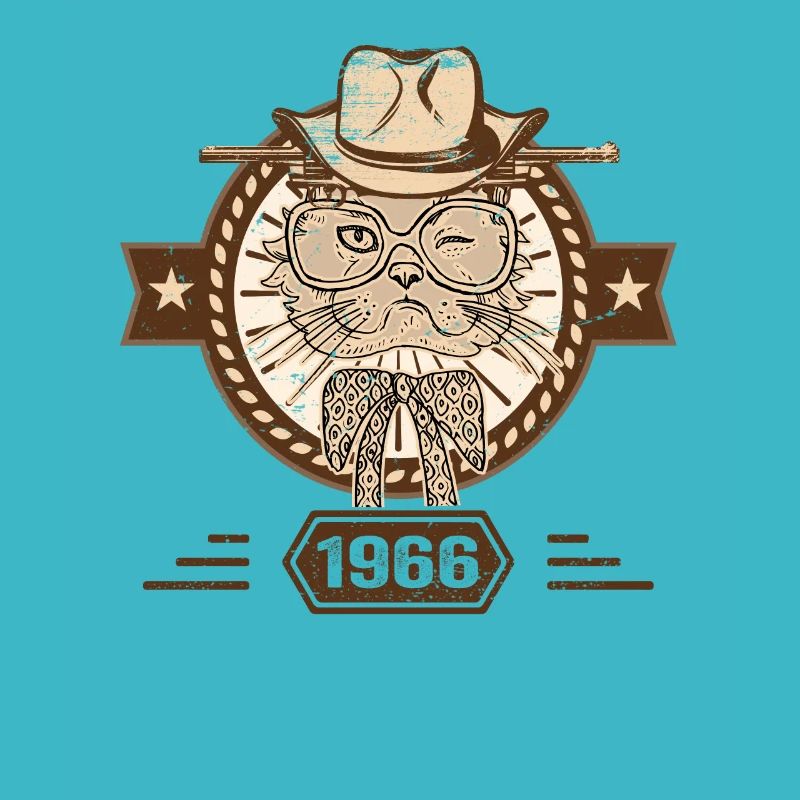 1966 | Birthday Gift | Cat lovers