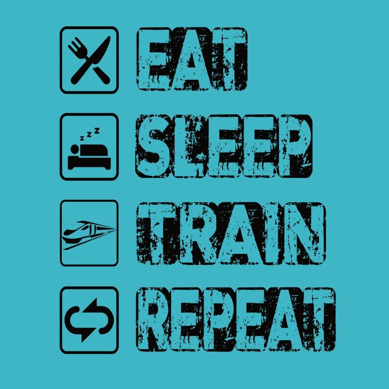 Manger le sommeil Train Répéter