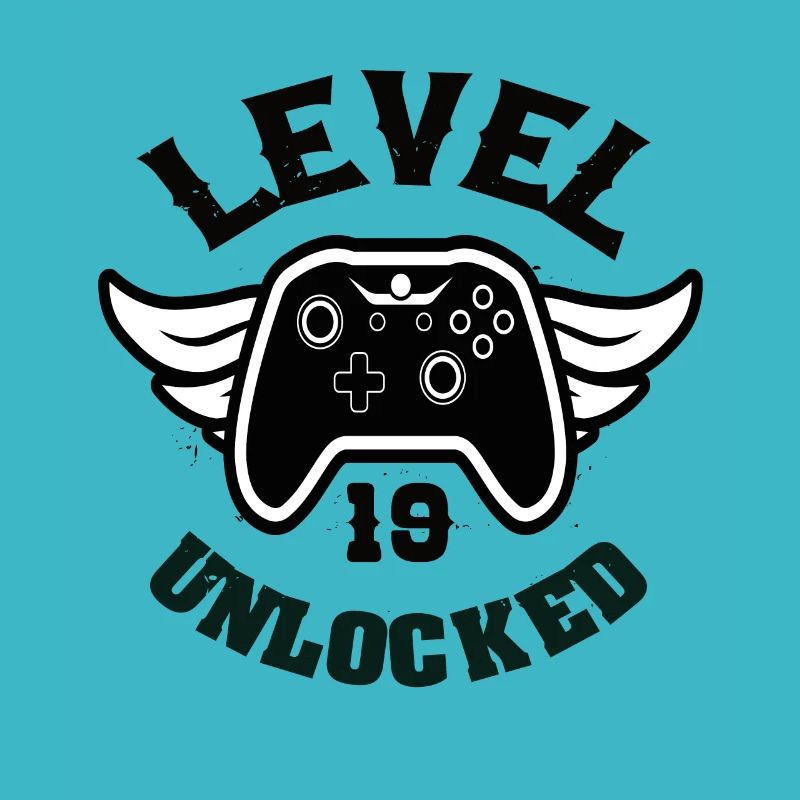 Level 19 Unlocked 19 Birthday