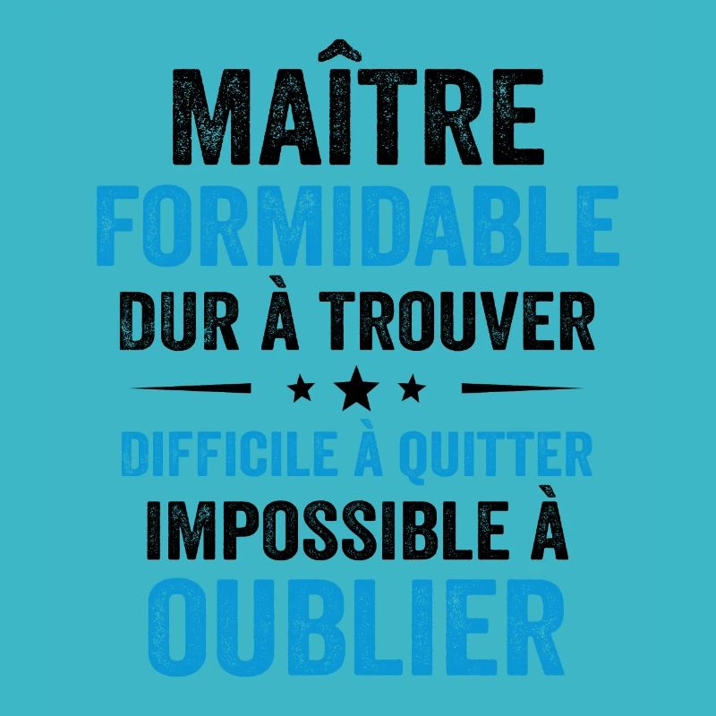 Maître Formidable Idée Cadeau Maître D'école