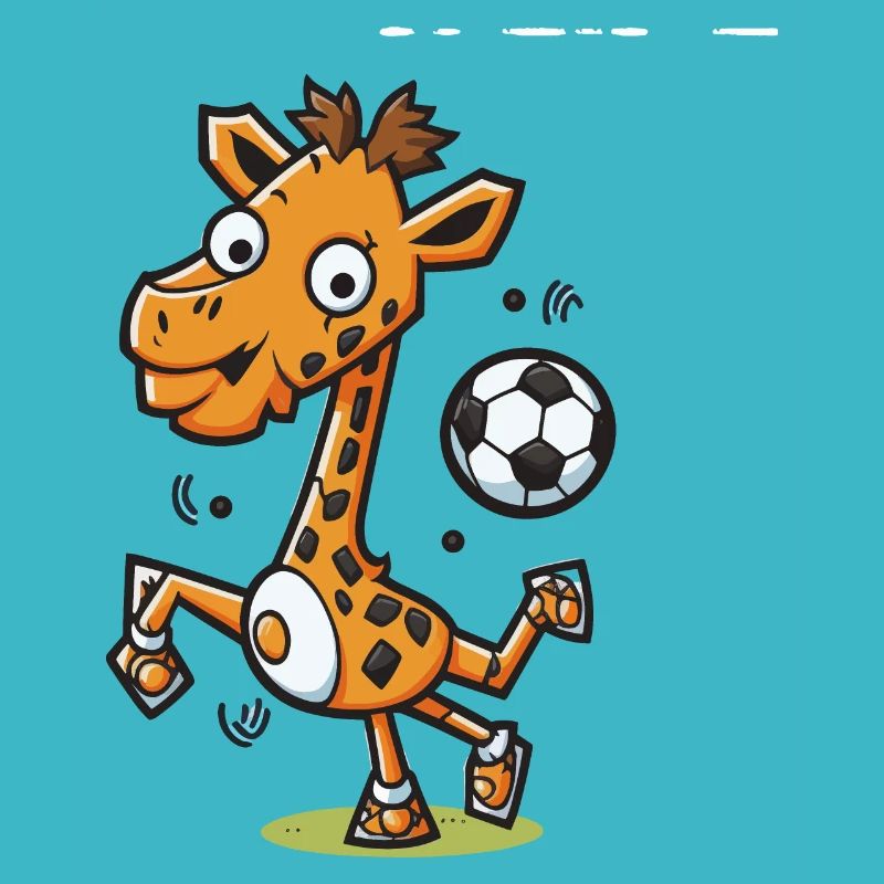 Goal-Scoring Giraffe