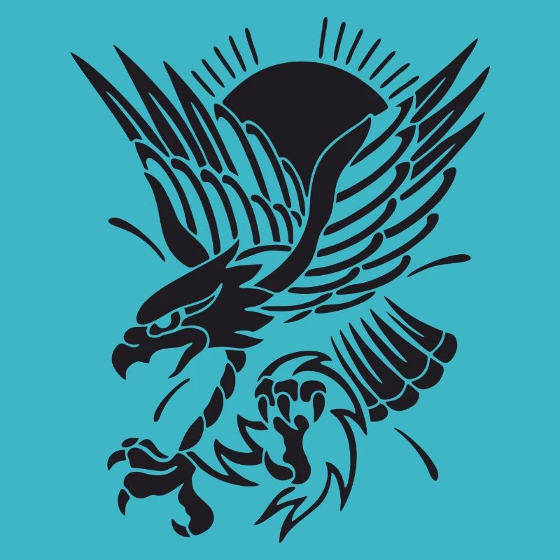 Aigle approchant
