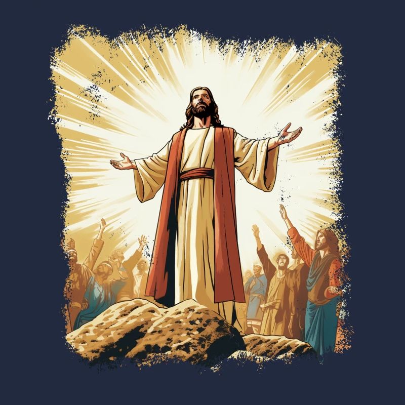 esus In glorious resurrection with believers