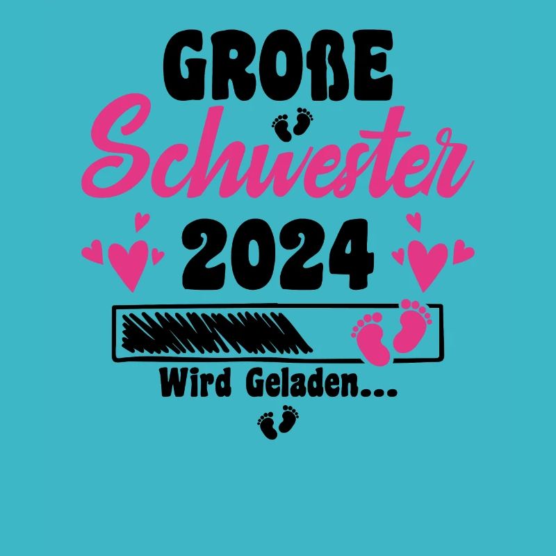 Kinder Ich werde Große Schwester 2024 Verkündung