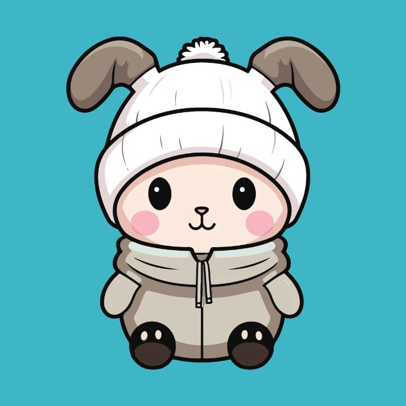 Hase Winter Comic