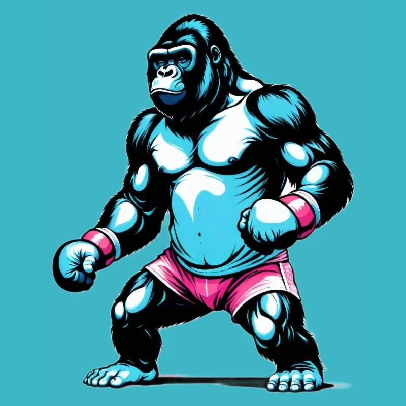 Gorilla Boxer Boxen