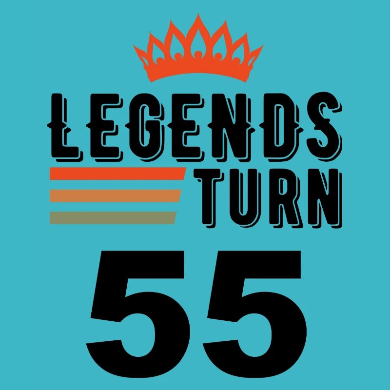 55th birthday, legends turn 55