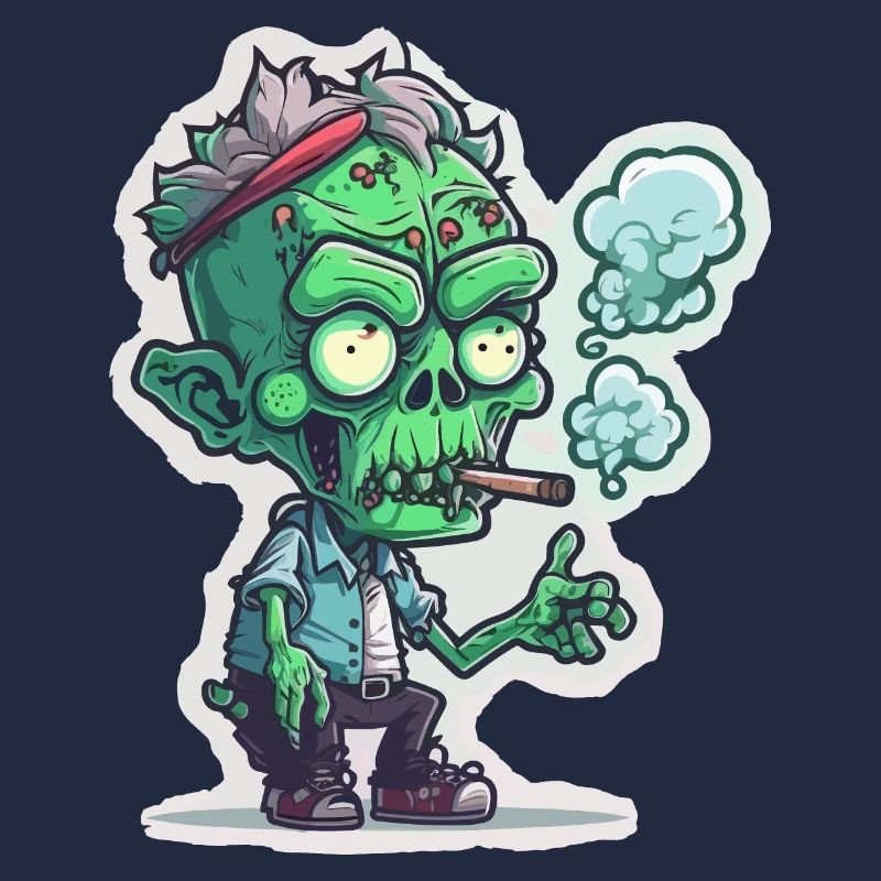 Zombie Smoke Break