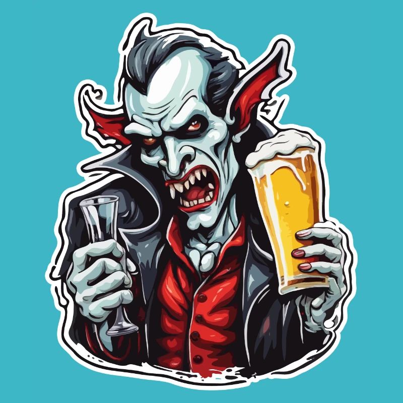 Vampir / Dracula / Blutsauger / Halloween / Mythos