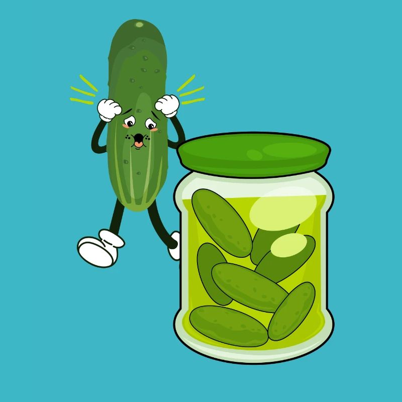 Pot de concombre effronté : Végétarien, Végétalien