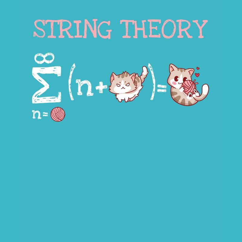 Nerd de la théorie des cordes Le chat de Schrödinger