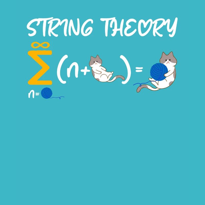 Nerd de la théorie des cordes Le chat de Schrödinger